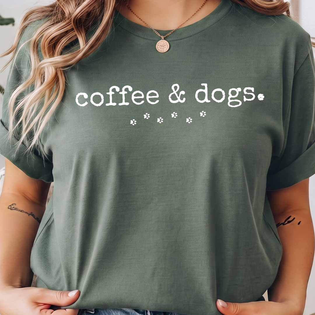 Coffee and Dogs T-Shirt