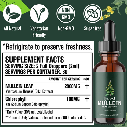 Quorvi™ Mullein + Chlorophyll