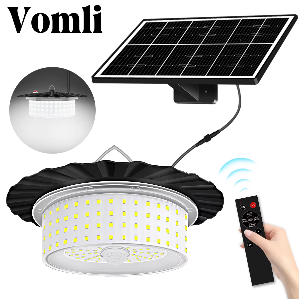Vomli™ - Light Up Solar LED Motion Sensor Light