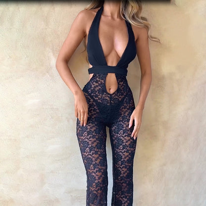 Solai Lace Jumpsuit