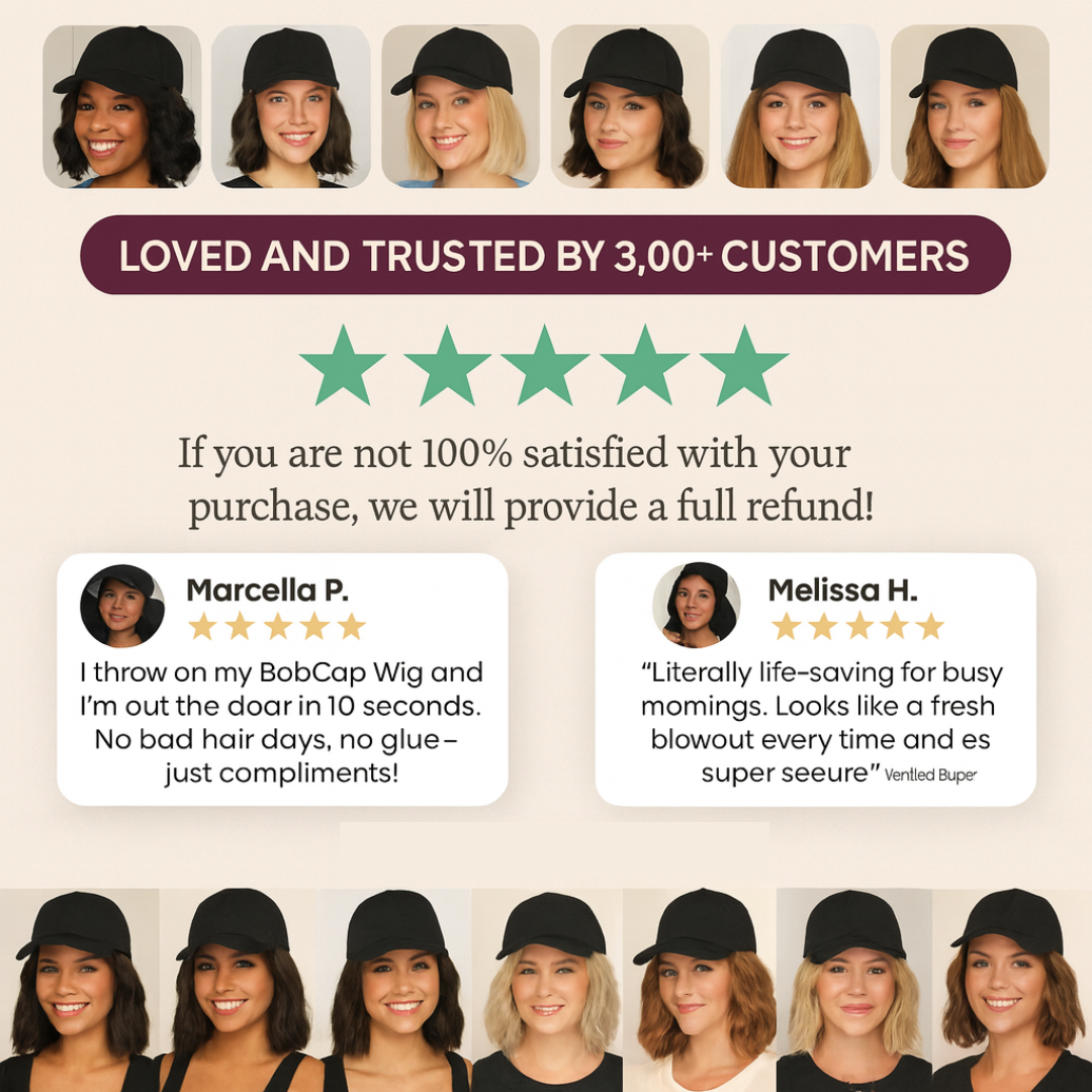 Elvoura™ Glam Cap Wig