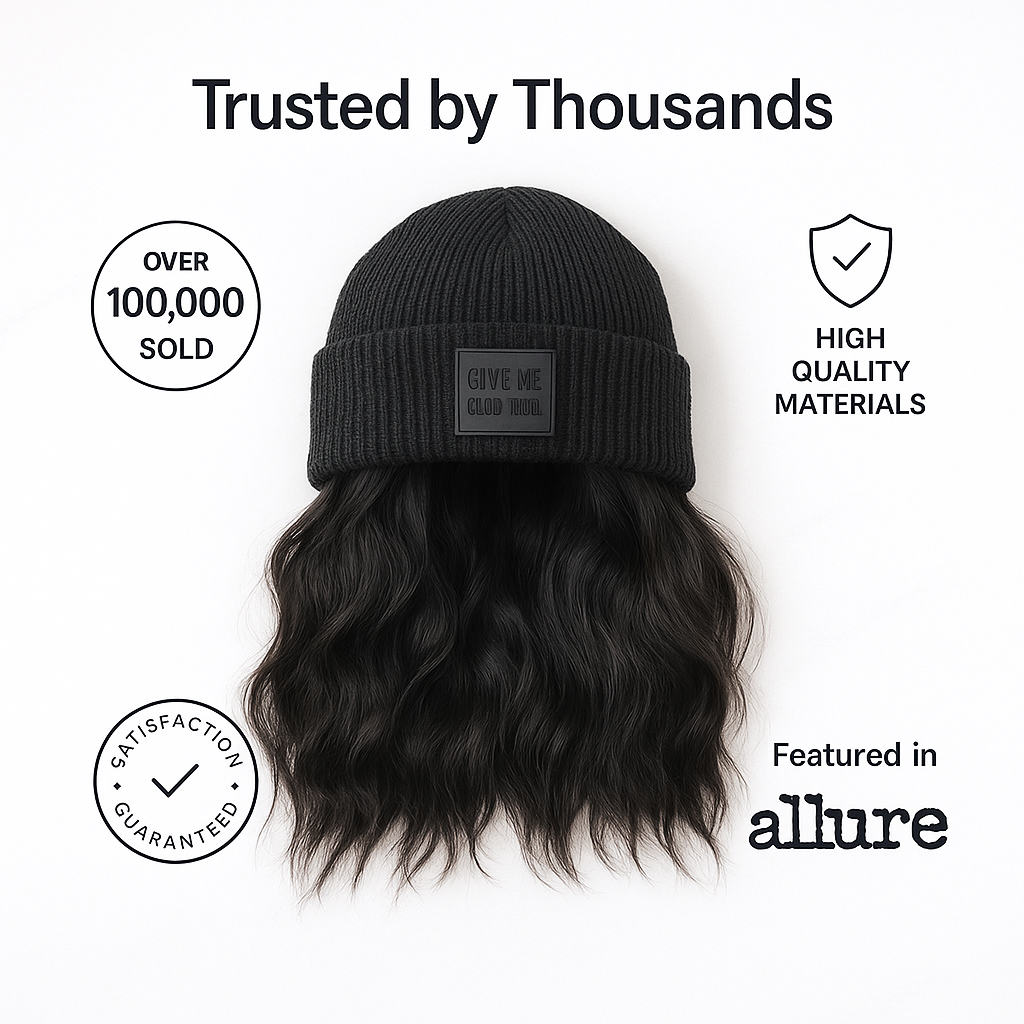 Elvoura™ Beanie Wig Cap
