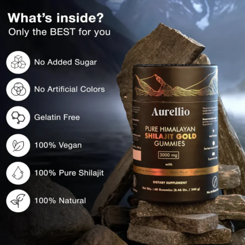 Auerllio™ Pure Shilajit Gummies