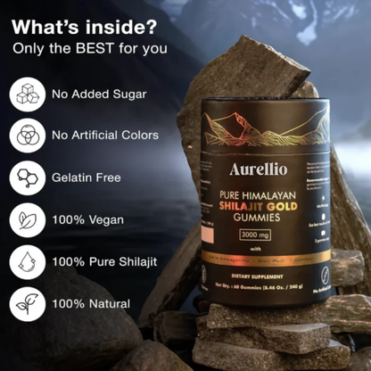 Auerllio™ Pure Shilajit Gummies