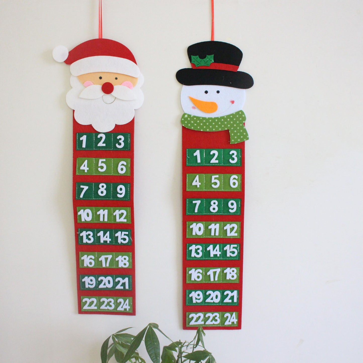Christmas Tree Countdown Calendars
