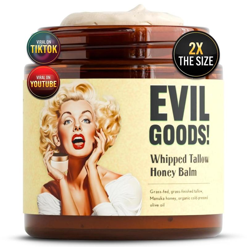 (4oz) Whipped Beef Tallow & Honey Balm