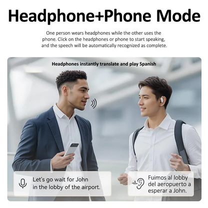 VOMLI™ AI Translator Earbuds
