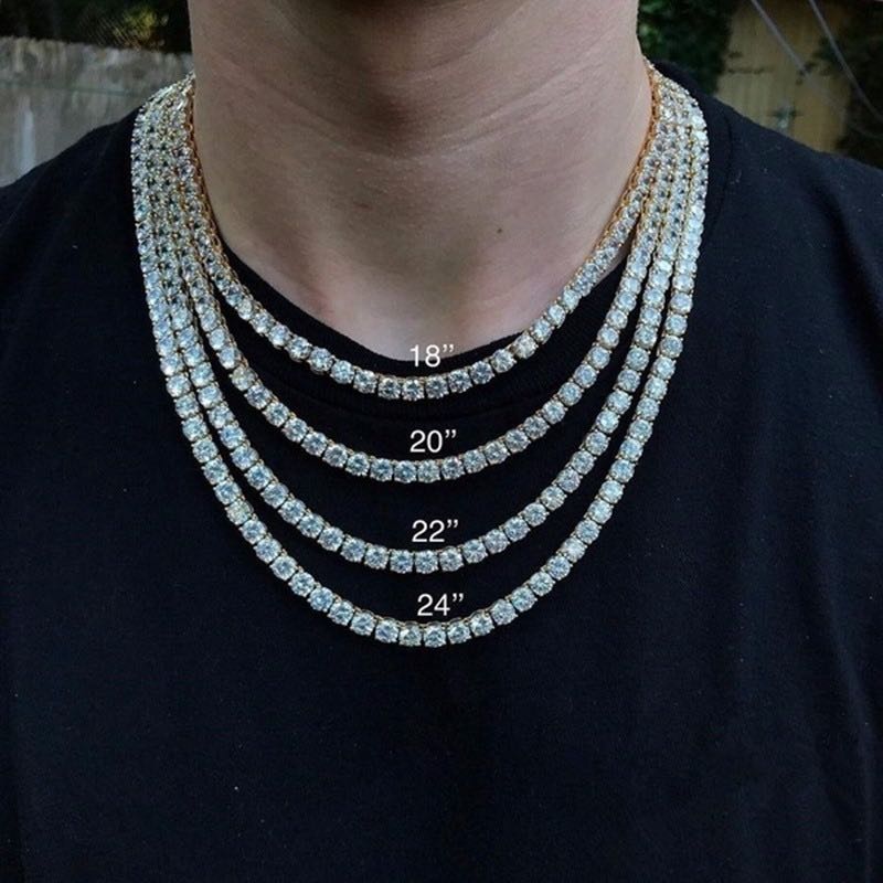 Iced Out Tennis Chain